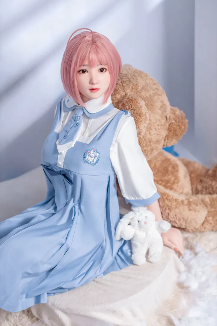 160cm (5ft3) B罩杯 輕量化 矽膠 性愛娃娃 头部 Hyacinth